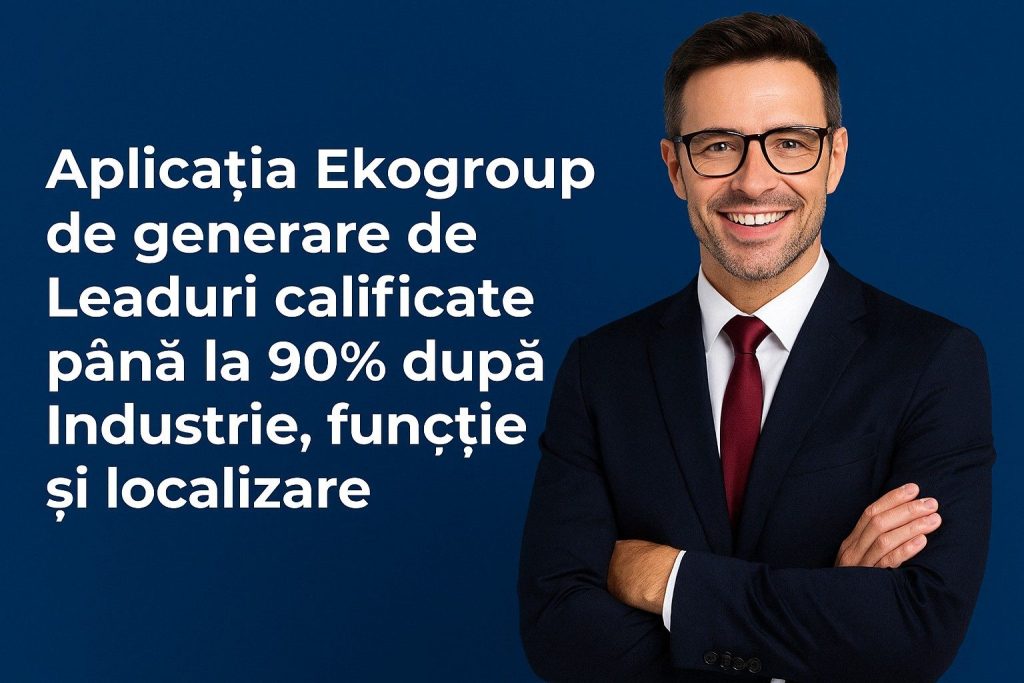 Eduard Petrescu Construiește un Sistem de Vânzări B2B Imbatabil cu Aplicația Ekogroup – Secretele LinkedIn Dezvăluite